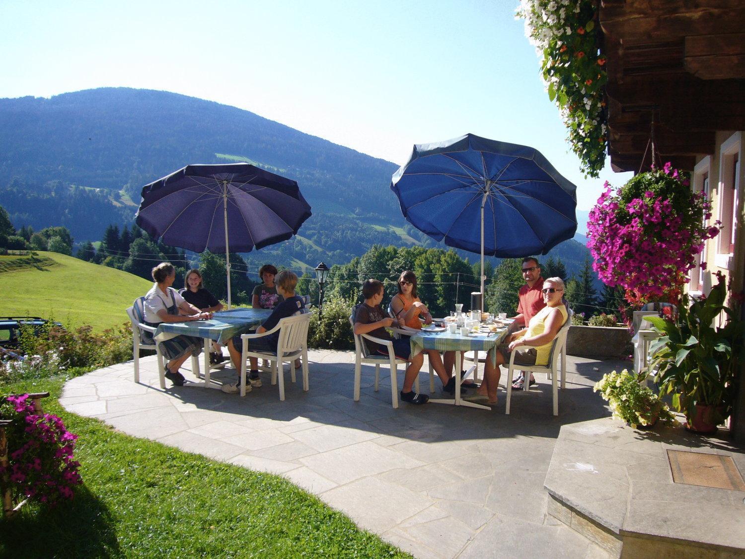 Ferienwohnung Am Oberrainerhof Arriach Exterior foto